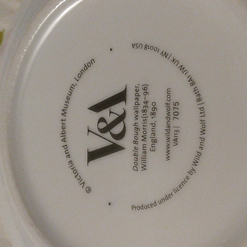 V&A ROUND TRINKET TRAY - Picture 4 of 4
